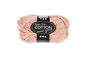 Creatief spelen - Creativ Company Cotton yarn Size 8/8 L: 80-85 M Beige - 50gr. - 461160