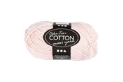 Creatief spelen - Creativ Company Cotton yarn Size 8/8 L: 80-85 M Dusty Rose - 50gr. - 461140