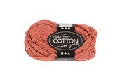 Creatief spelen - Creativ Company Cotton yarn Size 8/8 L: 80-85 M Terracotta - 50gr. - 461130