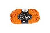 Creatief spelen - Creativ Company Cotton yarn Size 8/8 L: 80-85 M Orange - 50gr. - 461090