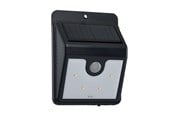 Lampen - EGLO Solar wall lamp with sensor black - 48636