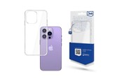 Mobiel - Covers & Cases - 3mk iPhone 14 Pro silicone case from the Clear Case series - transparent - 5903108476713