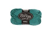 Creatief spelen - Creativ Company Cotton yarn Size 8/8 L: 80-85 M Petrol - 50gr. - 461010
