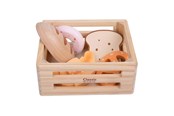 Houten speelgoed - Classic World Wooden Crate with Bread - 50644