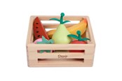 Houten speelgoed - Classic World Wooden Crate with Fruit - 50643