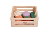 Houten speelgoed - Classic World Wooden Crate with Vegetables - 50642