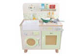 Houten speelgoed - Classic World Wooden Kitchen with Accessories - 14pcs. - 50641