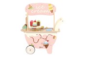Houten speelgoed - Classic World Wooden Ice Cream Cart - 50636