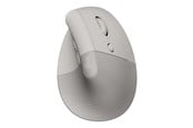 Muis - Logitech Lift Right Vertical - Sand - Vertical mouse - Optisch - 6 knoppen - Tan - 910-007771