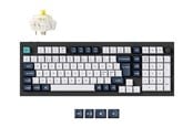 Toetsenbord - Keychron Q5 MAX 96% Knob Wireless Tri-Mode QMK/VIA - Gateron Jupiter Banana - Toetsenbord - Noords - Wit - Q5M-M4-BO