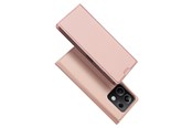 Mobiel - Covers & Cases - Dux Ducis Skin Pro Case with Flip and Card Slot for Xiaomi Redmi Note 13 5G - Pink - 6934913009123