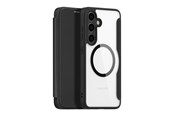 Mobiel - Covers & Cases - Dux Ducis Skin X Pro Case for Samsung Galaxy S24+ with MagSafe and Flip - Black - 6934913021651