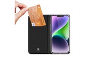 Mobiel - Covers & Cases - Dux Ducis iPhone 15 Plus Case Cover with Flip and Wallet  Skin Pro - Black - 6934913025383