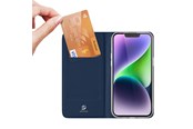 Mobiel - Covers & Cases - Dux Ducis iPhone 15 Plus Flip Case and Wallet  Skin Pro - Blue - 6934913025390