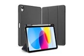 Tablet - Hoezen - Dux Ducis Domo Case iPad 10.9" 2022 / iPad 11" 2025 Cover Smart Cover Stand Black - 6934913034132