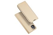 Mobiel - Covers & Cases - Dux Ducis  Skin Pro Holster Case Flip Cover iPhone 14 Plus Gold - 6934913035108