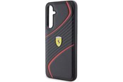 Mobiel - Covers & Cases - Ferrari Twist Metal Logo Case for Samsung Galaxy S23 FE - Black - 3666339218577