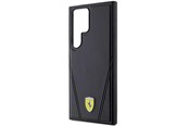 Mobiel - Covers & Cases - Ferrari Hot Stamp V Lines MagSafe Case for Samsung Galaxy S24 Ultra - Black - 3666339242497