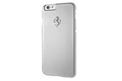Mobiel - Covers & Cases - Ferrari Perforated Aluminum case for iPhone 6 / 6S - silver - 3700740373064