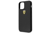 Mobiel - Covers & Cases - Ferrari On Track Real Carbon Case for iPhone 12 mini - Black - 3700740480106