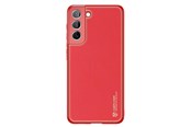 Mobiel - Covers & Cases - Dux Ducis  Yolo Elegant Case Cover in Samsung Galaxy S22+ (S22 Plus) Leather Cover Red - 6934913040201