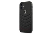 Mobiel - Covers & Cases - Ferrari Off Track Quilted Case for iPhone 12 mini - Black - 3700740479476
