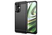 Mobiel - Covers & Cases - Hurtel Carbon Case for OnePlus Nord CE 3 Flexible Silicone Carbon Cover Black - 9145576274651