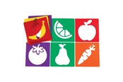 Creatief spelen - Colorations - Reusable Fruit Stencils - 12 pcs. - VEGFRUIT