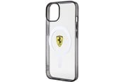 Mobiel - Covers & Cases - Ferrari Outline MagSafe Case for iPhone 14 - Clear - 3666339121136