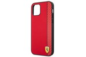 Mobiel - Covers & Cases - Ferrari On Track Carbon Stripe Case for iPhone 12 Pro Max - Red - 3700740499382