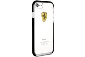 Mobiel - Covers & Cases - Ferrari Shockproof Case for iPhone 7 / 8 / SE 2020 / SE 2022 - Transparent Black - 3700740388457