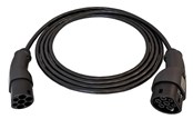 Elektrische auto oplader - Metron Charging cable 32 A 22 kW 7 m with Tesla opening button - 90312