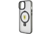Mobiel - Covers & Cases - Ferrari Ring Stand 2023 Collection MagSafe Case for iPhone 15 - Black - 3666339170882