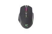 Muis - White Shark GARETH Wired - Gaming muis - Optisch - 7 knoppen - Zwart - GARETH-B