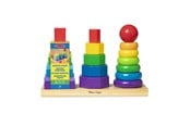 Speelgoed voor baby's - Melissa & Doug Stacking Toy Geometric - 6073093