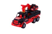 Speelgoedauto - Cavallino Toys Cavallino Mammoth Torpedo Truck with Excavator 44.5cm - 1930MT01