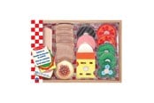 Houten speelgoed - Melissa & Doug Wooden Sandwich Making Play Set - 6073559