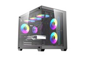 Case - Darkflash B275 PRO Computer Case + 6 Fans - Case - Zwart - B275 PRO BLK +6F