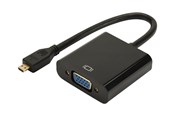 Beelscherm- en tv-kabel - DIGITUS video / audio adaptor - HDMI / VGA / audio - DA-70460