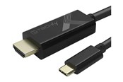 Beelscherm- en tv-kabel - TECHLY adapter cable - USB-C / HDMI - 5 m - IADAP-USBC-HDMI5TY