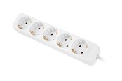 Voedingskabel (extern) - Lanberg - power strip - 2500 Watt - PS0-05F-0300-W