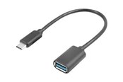 USB-kabel - Lanberg - USB-C adapter - USB-C to USB Type A - 15 cm - AD-UC-UA-04