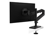 Monitorbevestiging - Ergotron LX Pro mounting kit - for LCD display - grommet mount tall pole - black - 45-709-292