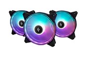 Case Fan - Chieftec Chieftronic Nova NF-1225RGB - Case ventilator - 120mm - Black - NF-3012-RGB