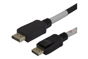 Beelscherm- en tv-kabel - Deltaco - DisplayPort cable - DisplayPort to DisplayPort - 1 m - DP54-1010