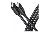 USB-kabel - AXAGON BUCM3-CM10AB - USB-C cable - 24 pin USB-C to 24 pin USB-C - 1 m - BUCM3-CM10AB