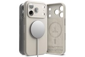Mobiel - Covers & Cases - Ringke Silicone Magnetic MagSafe Case for iPhone 17 Pro - Beige - 8800328811164