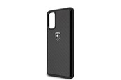Mobiel - Covers & Cases - Ferrari Carbon Heritage Case for Samsung Galaxy S20 - Black - 3700740473382