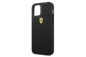 Mobiel - Covers & Cases - Ferrari On Track Perforated Case for iPhone 12 / iPhone 12 Pro - Black - 3700740479636