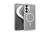 Mobiel - Covers & Cases - CRONG Hybrid Matte Magnetic - MagSafe Case for Samsung Galaxy S26 (Gray) - CRGHMMSGS26LGR